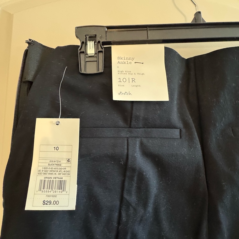 a new day Midnight Black Ankle Pants